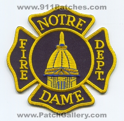 Notre Dame Fire Department Patch (Indiana)
Scan By: PatchGallery.com
Keywords: the university of dept.