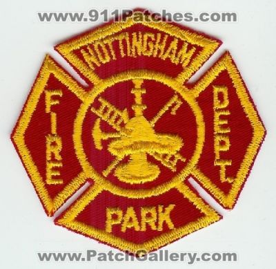 Nottingham Park Fire Department (UNKNOWN STATE)
Thanks to Mark C Barilovich for this scan.
Keywords: dept.