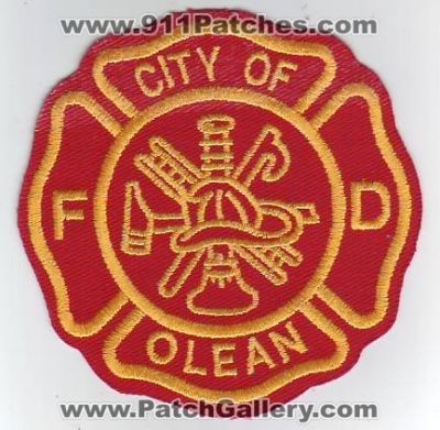 Olean Fire Department (New York)
Thanks to Dave Slade for this scan.
Keywords: city of dept.
