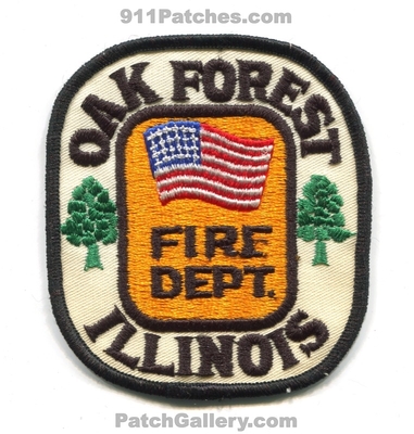 Oak Forest Fire Department Patch (Illinois)
Scan By: PatchGallery.com
Keywords: dept.