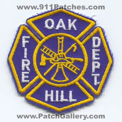 Oak Hill Fire Department Patch (UNKNOWN STATE)
Scan By: PatchGallery.com
Keywords: dept.