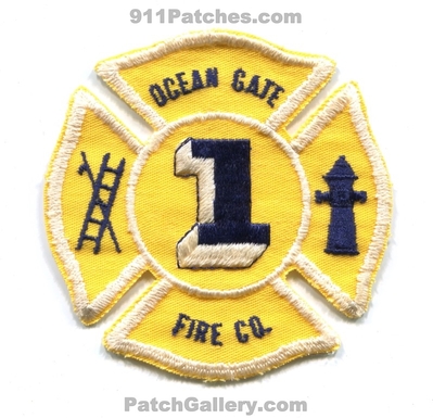 Ocean Gate Fire Company 1 Patch (New Jersey)
Scan By: PatchGallery.com
Keywords: co. department dept.