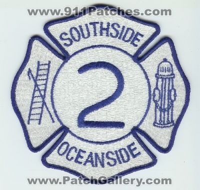Oceanside Fire Department Southside Hose Company 2 (New York)
Thanks to Mark C Barilovich for this scan.
Keywords: dept.