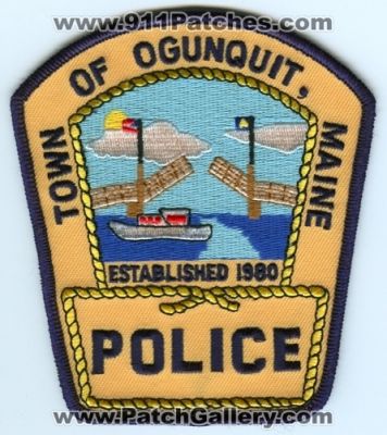Ogunquit Police (Maine)
Scan By: PatchGallery.com
Keywords: town of
