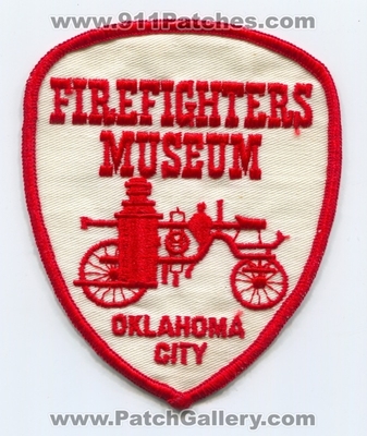 Oklahoma City FireFighters Museum Patch (Oklahoma)
Scan By: PatchGallery.com
Keywords: ffs fire department dept.