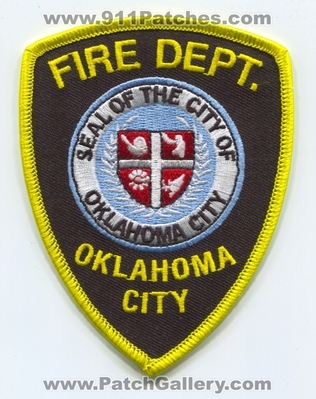 Oklahoma City Fire Department Patch (Oklahoma)
Scan By: PatchGallery.com
Keywords: the city of dept.
