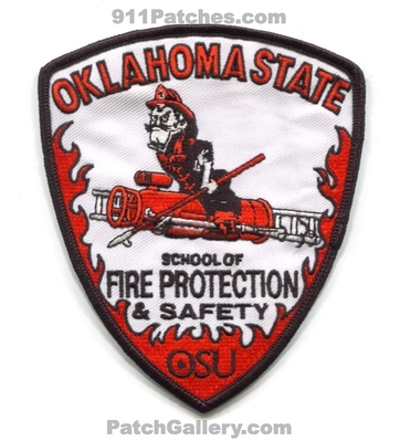 Oklahoma State University OSU School of Fire Protection and Safety Patch (Oklahoma)
Scan By: PatchGallery.com
Keywords: department dept.