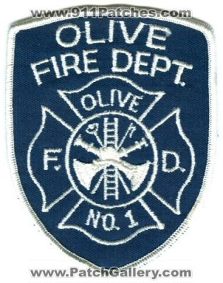 Olive Fire Department Number 1 (New York)
Scan By: PatchGallery.com
Keywords: dept. f.d. fd no. #1