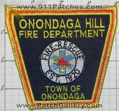 Onondaga Hill Fire Rescue Department (New York)
Thanks to swmpside for this picture.
Keywords: dept. town of