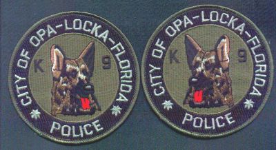Opa Locka Police K-9
Thanks to EmblemAndPatchSales.com for this scan.
Keywords: florida city of k9