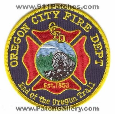 Oregon City Fire Department (Oregon)
Scan By: PatchGallery.com
Keywords: dept. ocfd end of the trail