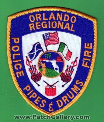 Orlando Regional Police Fire Pipes and Drums (Florida)
Thanks to Paul Howard for this scan.
Keywords: &
