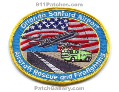 Orlando Sanford Airport Fire Department ARFF Patch (Florida)
Scan By: PatchGallery.com
Keywords: dept. aircraft rescue firefighter firefighting crash cfr