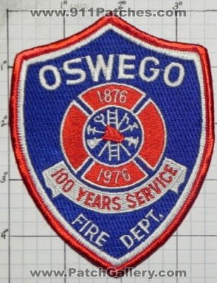 Oswego Fire Department 100 Years Service (New York)
Thanks to swmpside for this picture.
Keywords: dept.