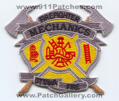 Ottawa Fire Department Firefighter Mechanics Patch (Canada)
Scan By: PatchGallery.com
Keywords: dept.
