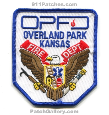 Overland Park Fire Department Patch (Kansas)
Scan By: PatchGallery.com
Keywords: dept. opfd