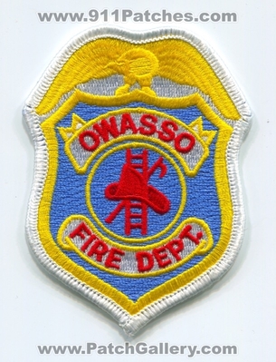 Owasso Fire Department Patch (Oklahoma)
Scan By: PatchGallery.com
Keywords: dept.