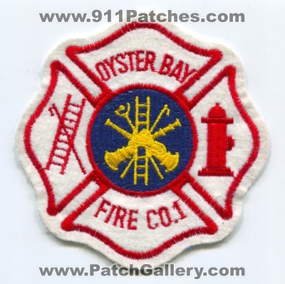Oyster Bay Fire Company 1 Patch (New York)
Scan By: PatchGallery.com
Keywords: co. number no. #1 department dept.