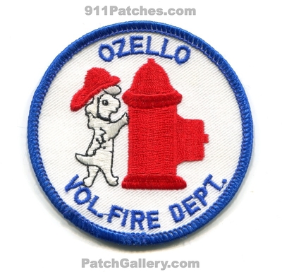 Ozello Volunteer Fire Department Patch (Florida)
Scan By: PatchGallery.com
Keywords: vol. dept.