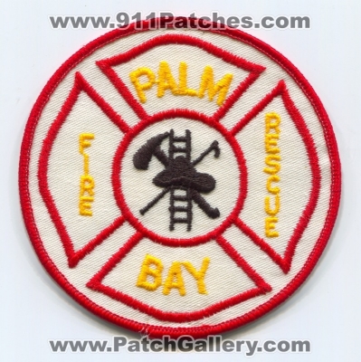 Palm Bay Fire Rescue Department Patch (Florida)
Scan By: PatchGallery.com
Keywords: dept.