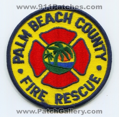 Palm Beach County Fire Rescue Department Patch (Florida)
Scan By: PatchGallery.com
Keywords: co. dept.