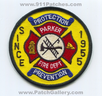Parker Fire Department Patch (Florida)
Scan By: PatchGallery.com
Keywords: dept. protection prevention since 1955