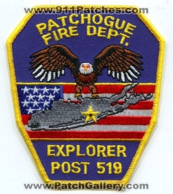 Patchogue Fire Department Explorer Post 519 (New York)
Scan By: PatchGallery.com
Keywords: dept.