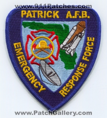 Patrick Air Force Base AFB Fire Department Emergency Response Force Patch (Florida)
Scan By: PatchGallery.com
Keywords: a.f.b. usaf military