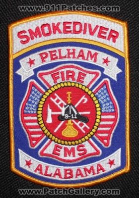 Pelham Fire EMS Department Smokediver (Alabama)
Thanks to Matthew Marano for this picture.
Keywords: dept.
