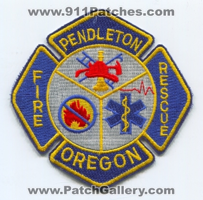 Pendleton Fire Rescue Department Patch (Oregon)
Scan By: PatchGallery.com
Keywords: dept.
