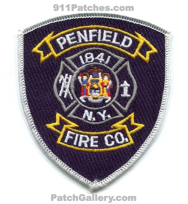 Penfield Fire Company Patch (New York)
Scan By: PatchGallery.com
Keywords: co. department dept. 1841
