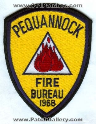 Pequannock Fire Department Bureau Patch (New Jersey)
Scan By: PatchGallery.com
Keywords: dept.