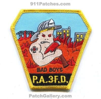 Perth Amboy Fire Department Truck 3 Patch (New Jersey)
Scan By: PatchGallery.com
Keywords: dept. pafd p.a.f.d. p.a.3f.d. station