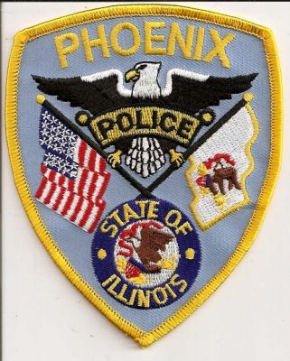 Phoenix Police
Thanks to EmblemAndPatchSales.com for this scan.
Keywords: illinois