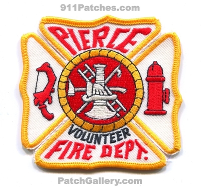 Pierce Volunteer Fire Department Patch (Nebraska)
Scan By: PatchGallery.com
Keywords: vol. dept.