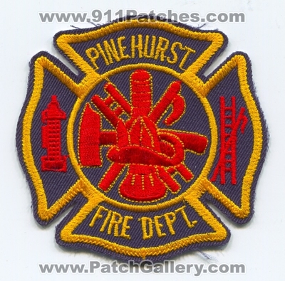 Pinehurst Fire Department Patch (UNKNOWN STATE)
Scan By: PatchGallery.com
Keywords: dept.