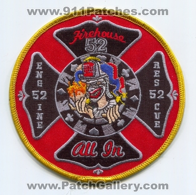 Pinellas Park Fire Department Station 52 Patch (Florida)
Scan By: PatchGallery.com
Keywords: dept. company co. firehouse engine rescue all in clown