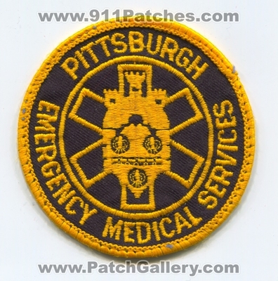 Pittsburgh Emergency Medical Services EMS Patch (Pennsylvania)
Scan By: PatchGallery.com
Keywords: e.m.s. ambulance emt paramedic