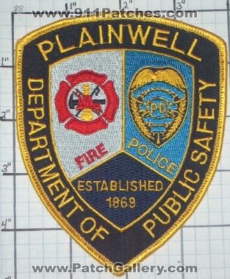 Plainwell Department of Public Safety Fire Police (Michigan)
Thanks to swmpside for this picture.
Keywords: dept. dps