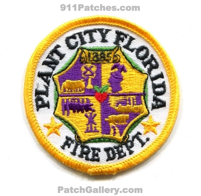 Plant City Fire Department Patch (Florida)
Scan By: PatchGallery.com
Keywords: dept. 1885