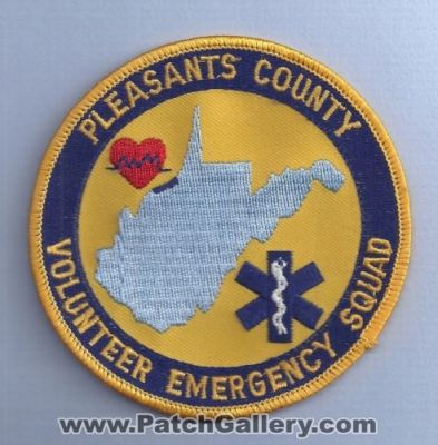 Pleasants County Volunteer Emergency Squad (West Virginia)
Thanks to Paul Howard for this scan.
Keywords: ems