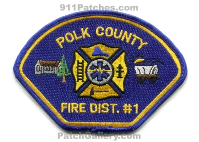 Polk County Fire District Number 1 Patch (Oregon)
Scan By: PatchGallery.com
Keywords: co. dist. no. #1 department dept.