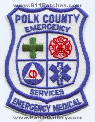 Polk County Emergency Services Emergency Medical (Florida)
Scan By: PatchGallery.com
Keywords: co. es ems cd fire rescue department dept. fd
