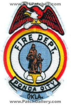 Ponca City Fire Department (Oklahoma)
Scan By: PatchGallery.com
Keywords: dept. okla.