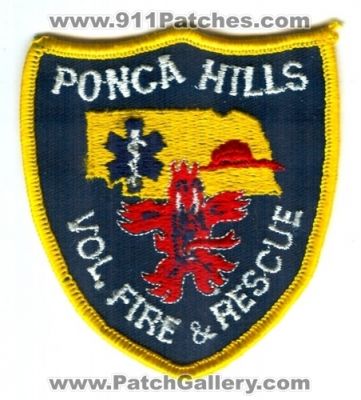 Ponca Hills Volunteer Fire and Rescue Department (Nebraska)
Scan By: PatchGallery.com
Keywords: vol. & dept.