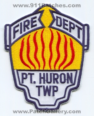 Port Huron Township Fire Department Patch (Michigan)
Scan By: PatchGallery.com
Keywords: pt. twp. dept.