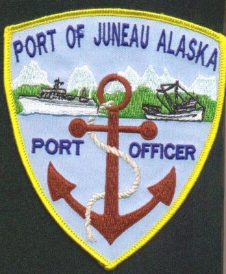 Port of Juneau Officer
Thanks to EmblemAndPatchSales.com for this scan.
Keywords: alaska police