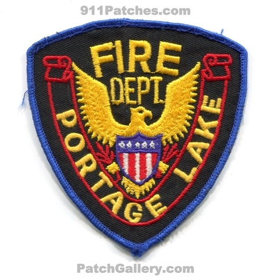 Portage Lake Fire Department Patch (Maine)
Scan By: PatchGallery.com
Keywords: dept.