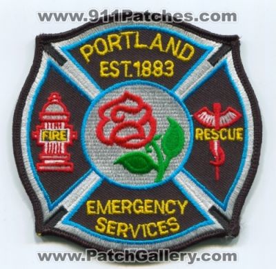 Portland Fire Rescue Department Emergency Services (Oregon)
Scan By: PatchGallery.com
Keywords: dept.
