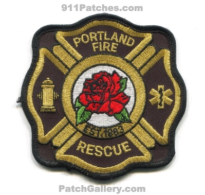 Portland Fire Rescue Department Patch (Oregon)
Scan By: PatchGallery.com
Keywords: dept. est. 1883